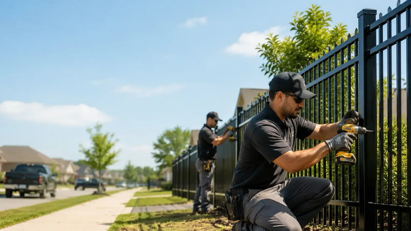 Metal Fence Installation in Barton, NY